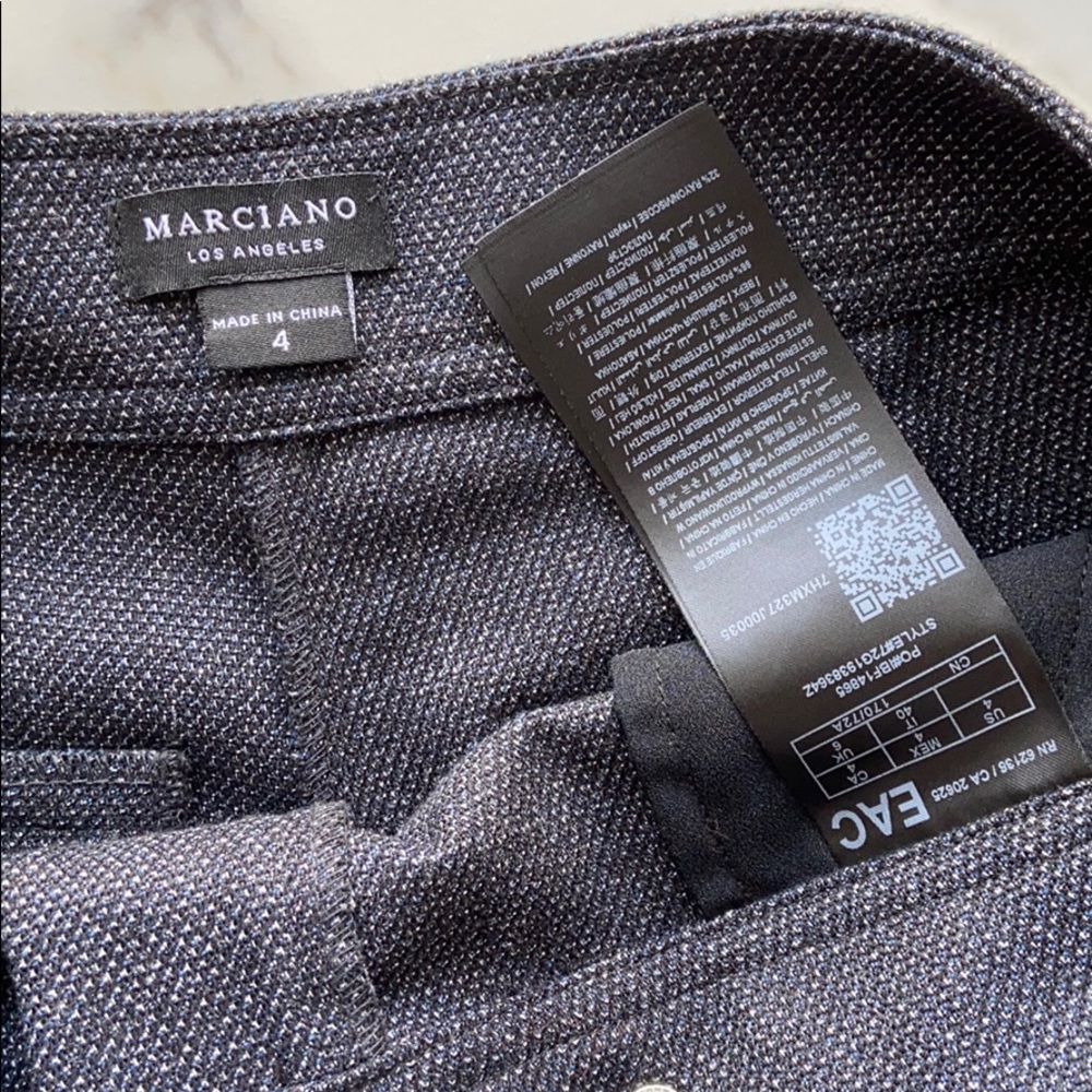 Marciano Navy and Tan Women Shorts - Picture 8 of 8